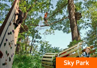 Skypark, Parco Avventura percorsi sospesi tra gli alberi